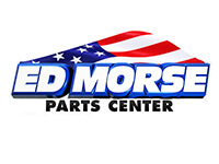 Ed Morse Parts Center Logo with Flag